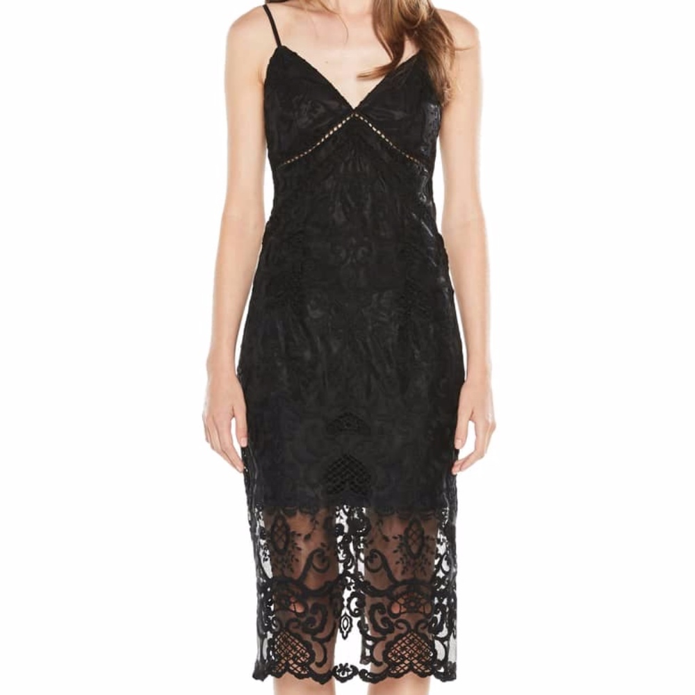 [HP] bardot • lace slip dress size xs
